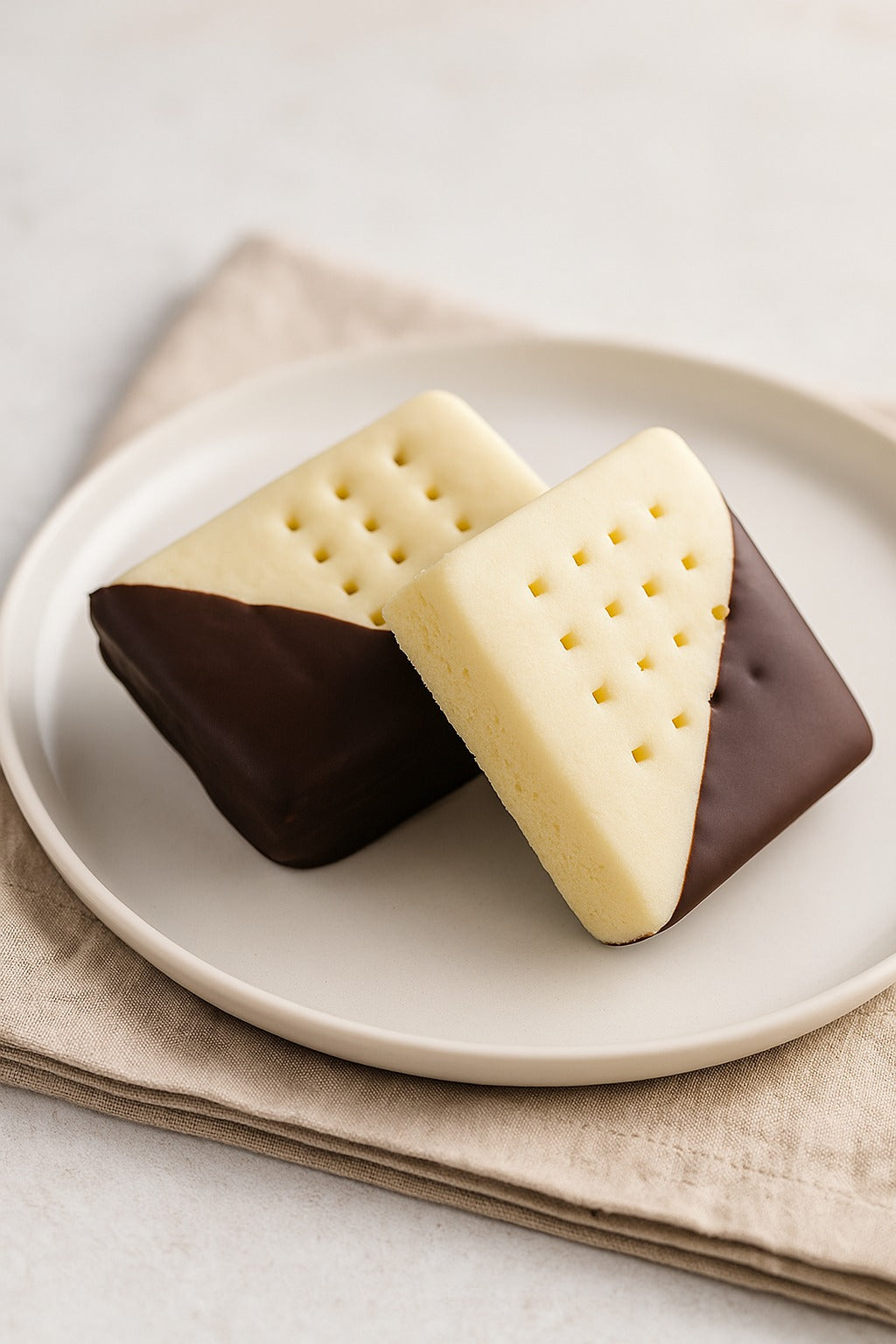 Chocolate Dipped Shortbread