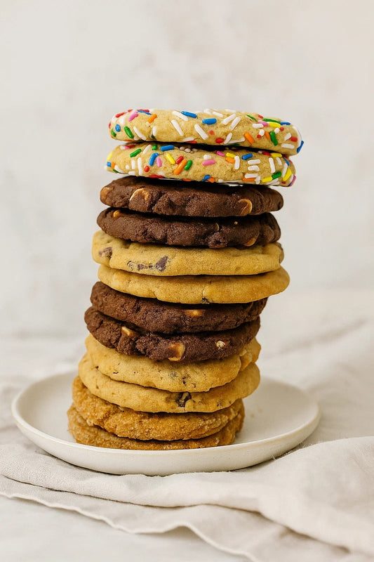Assorted Cookie Tower 12Pk (6 Flavors - 2 of each)