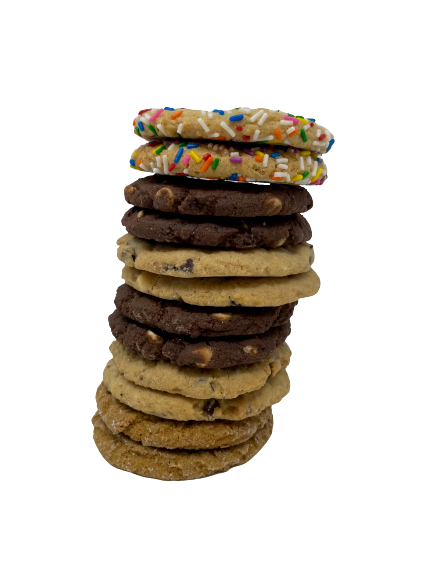Assorted Cookie Tower 12Pk (6 Flavors - 2 of each)