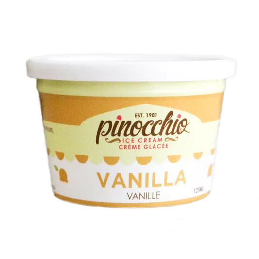 Pinocchio Ice Cream Cup - Vanilla